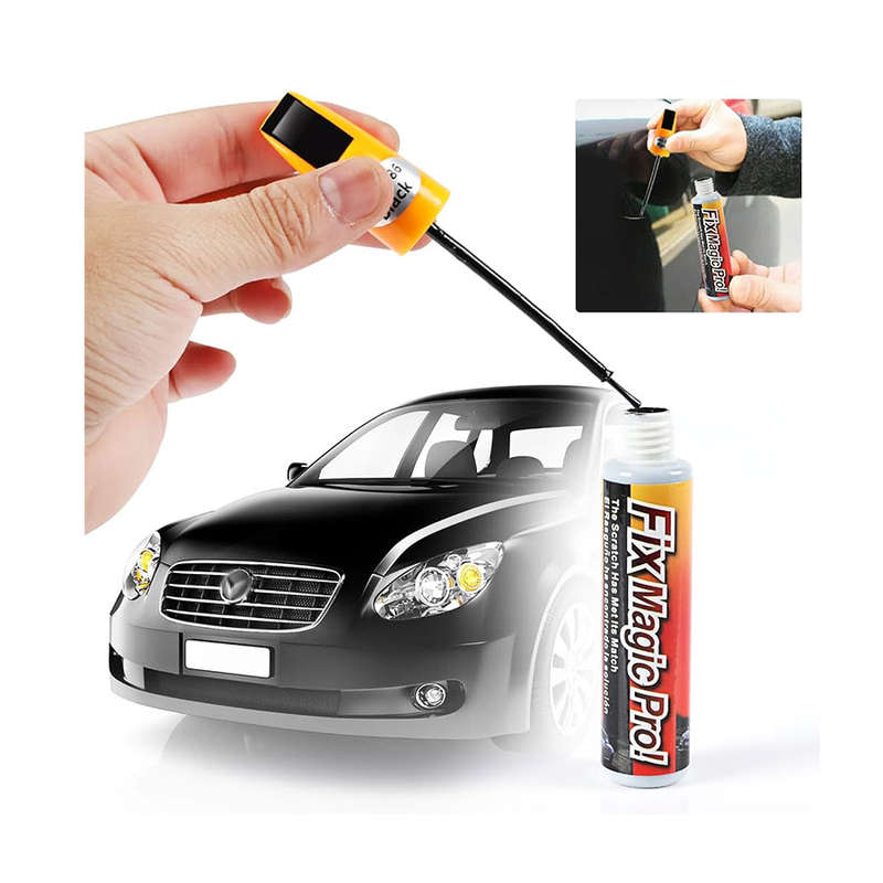 Ouzorp Car Touch Up Paint Pen (Black)