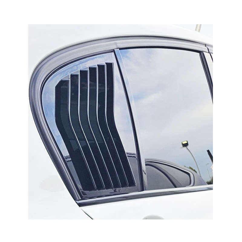Suitable for Bmw F20 Gloss Black Quarter Window Louver - pair (non-oem)