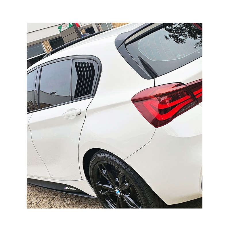Suitable for Bmw F20 Gloss Black Quarter Window Louver - pair (non-oem)
