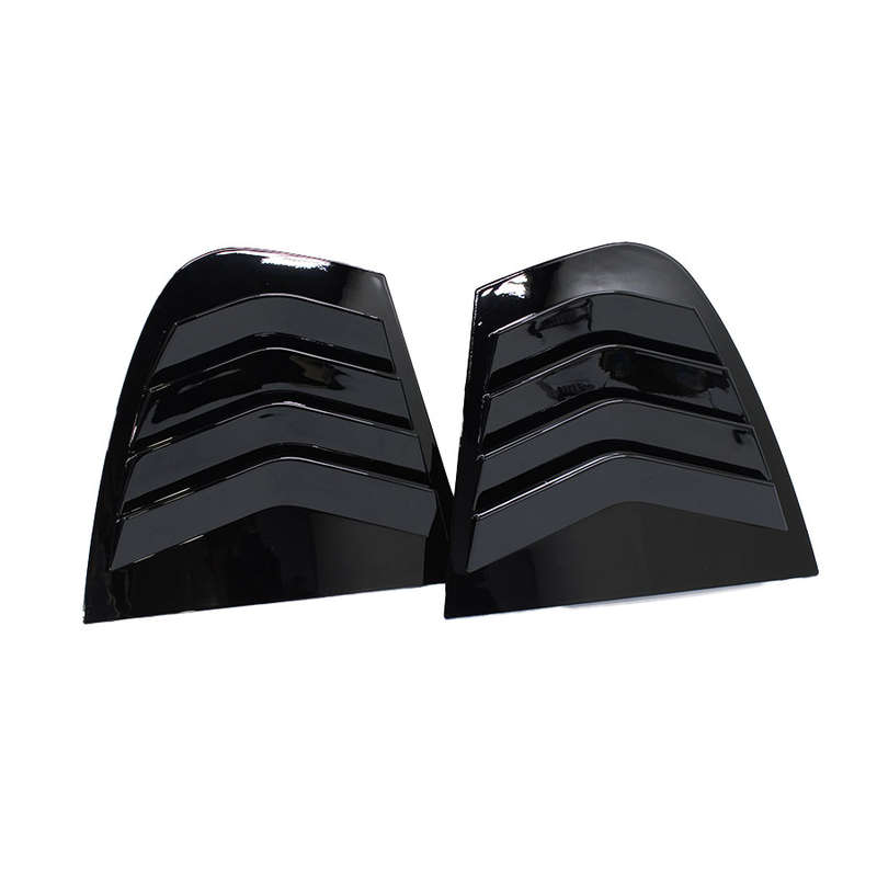 Suitable for Bmw E90 Gloss black Quarter Window Louver Set (non-oem)