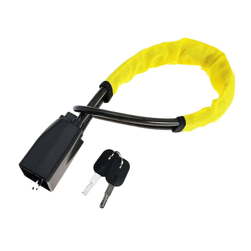 Car Steering Wheel Wire Rope Lock Safety Anti-theft Lock