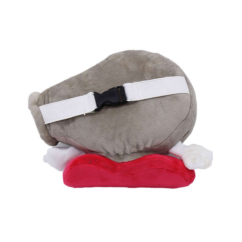 Turbocharger Emoji Design Headrest Cushion (22x19cm)