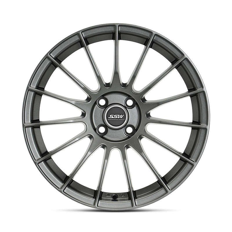 17" SSW S254 5/100 Matt Gunmetal Alloy Wheels