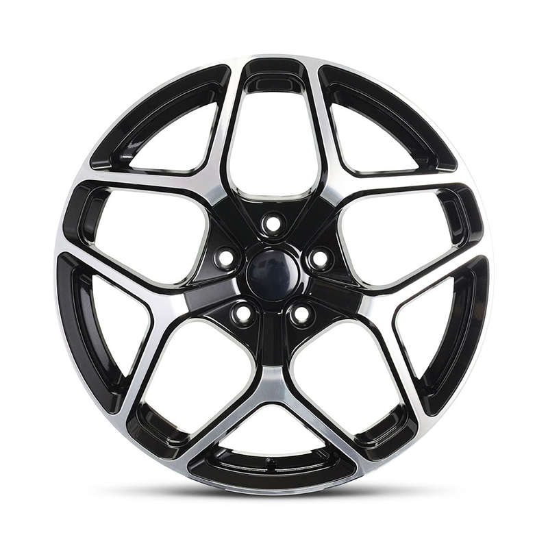 18" SSW S279 5/114 Black with Polished Face alloy Wheels