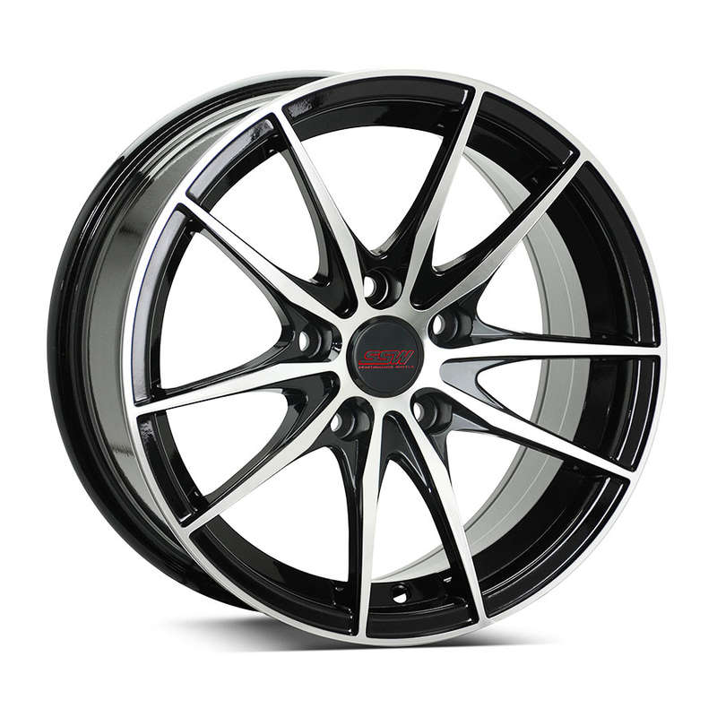 15" SSW S289 5/100 Black with Polished Face Alloy Wheels