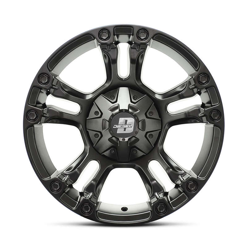 17" SSW S342 Brooklyn 6/139 Matt Black Alloy Wheels