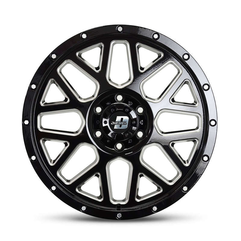 20" SSW S357 Vegas 6/139 Matt Black with silver Trim alloy Wheels