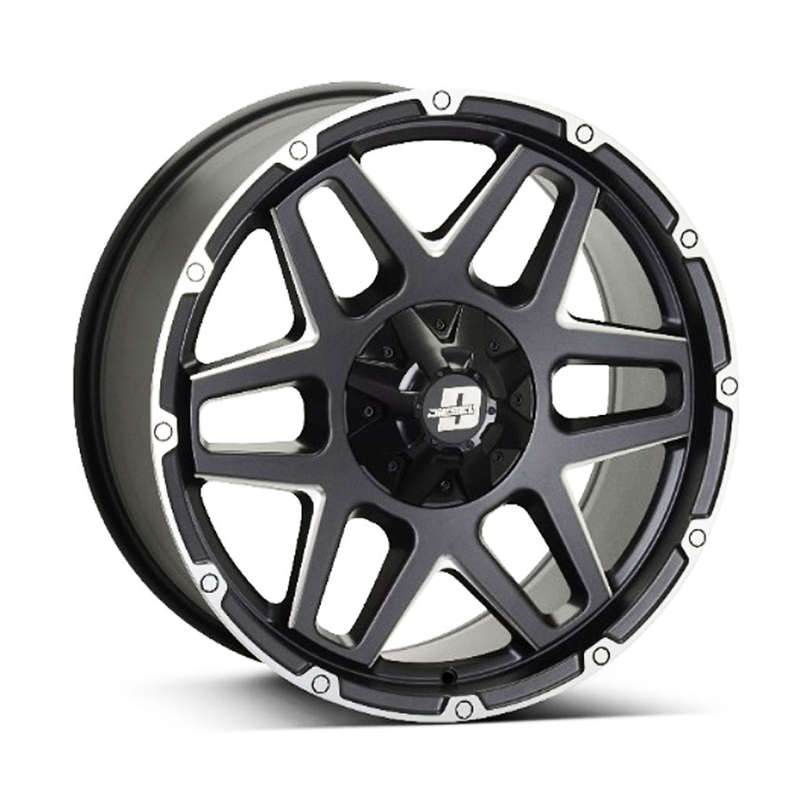 20" SSW S341 Exodus 6/139 Matt Black Alloy Wheels