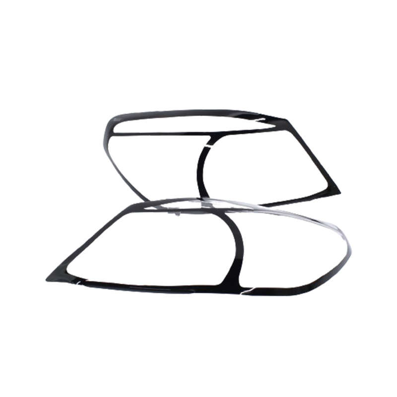 Clear Headlight Guards with Black Trim for Ford Ranger/Everest 2010