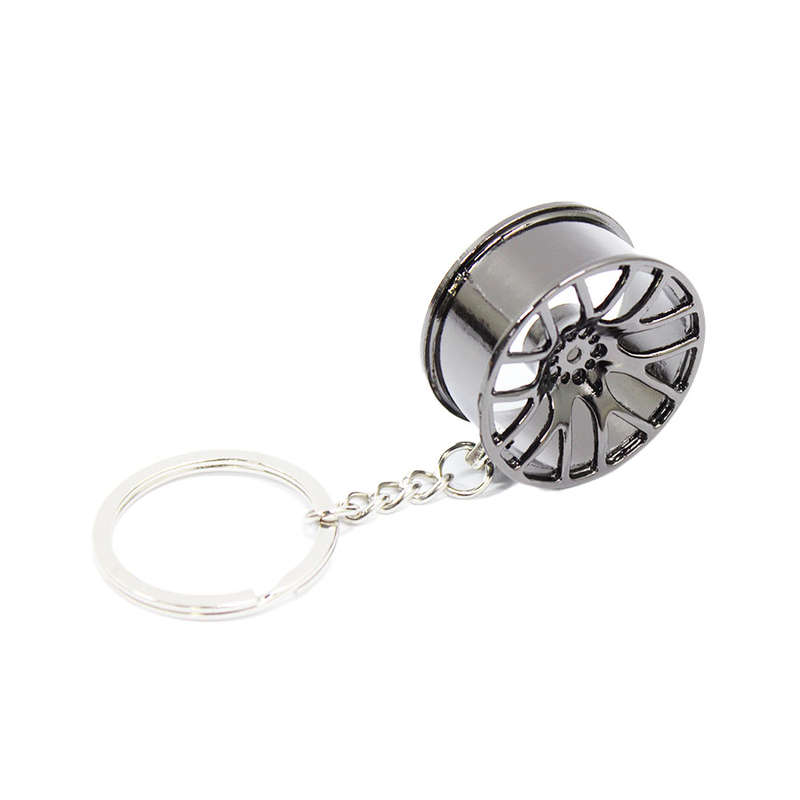 Hockenheim Design Novelty Keyring (Black)