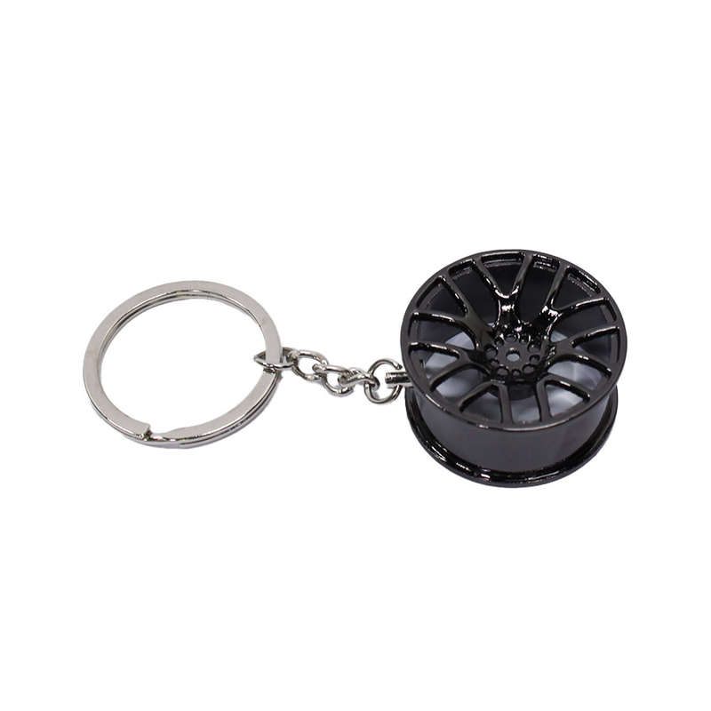 Hockenheim Design Novelty Keyring (Black)