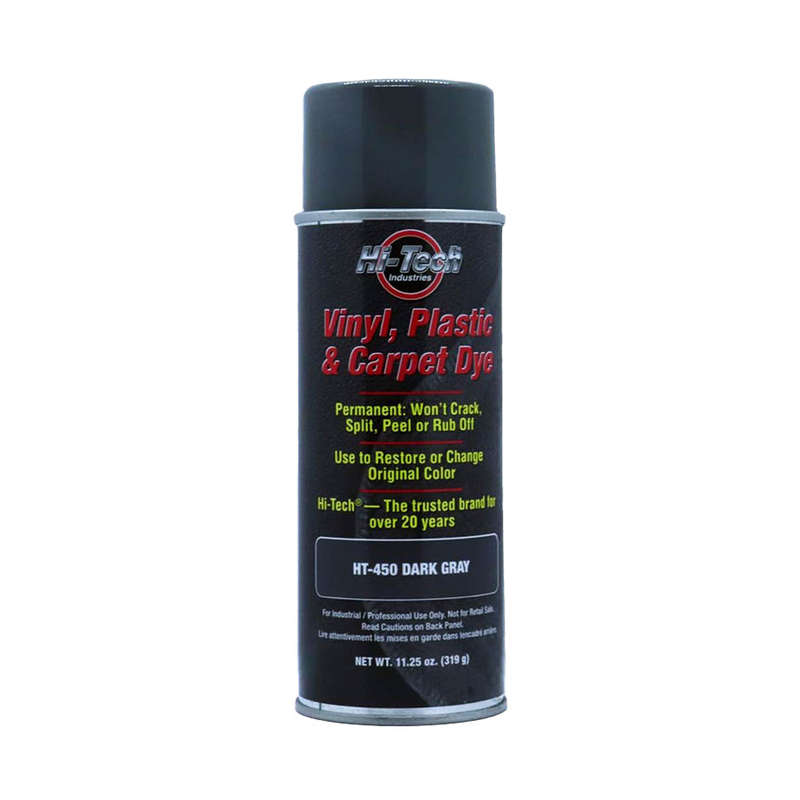 Hi-Tech Vinyl, plastic, &amp; carpet dye - 330ml (Dark Gray)