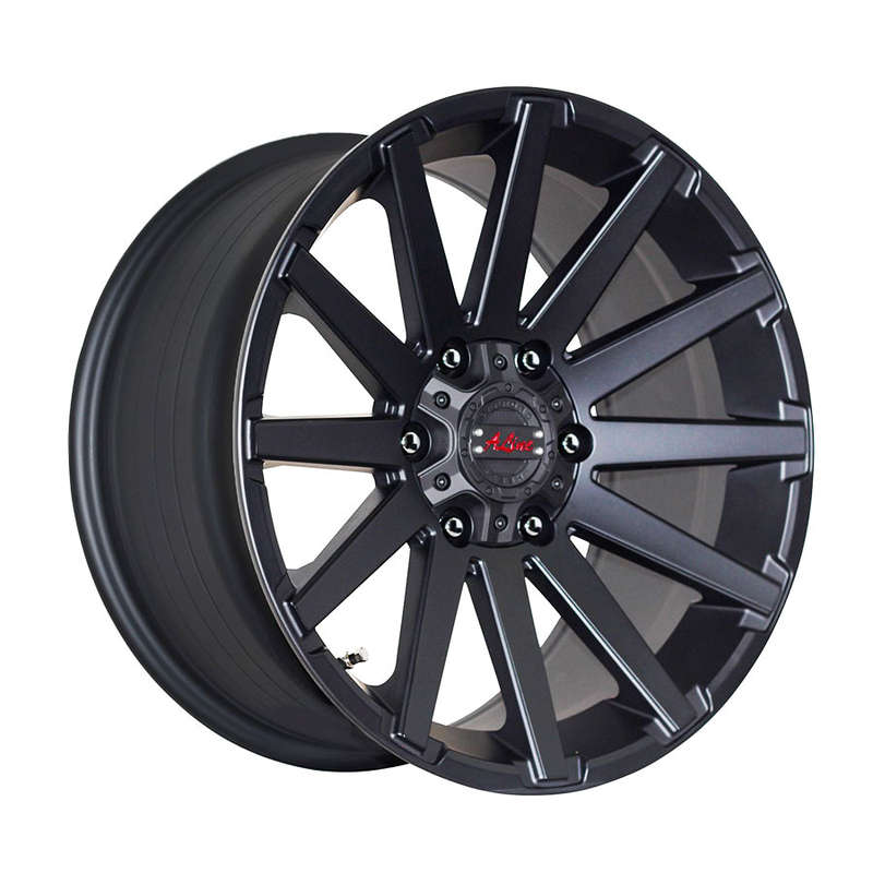 18" A-Line Dare 6/130 Satin black Alloy Wheels