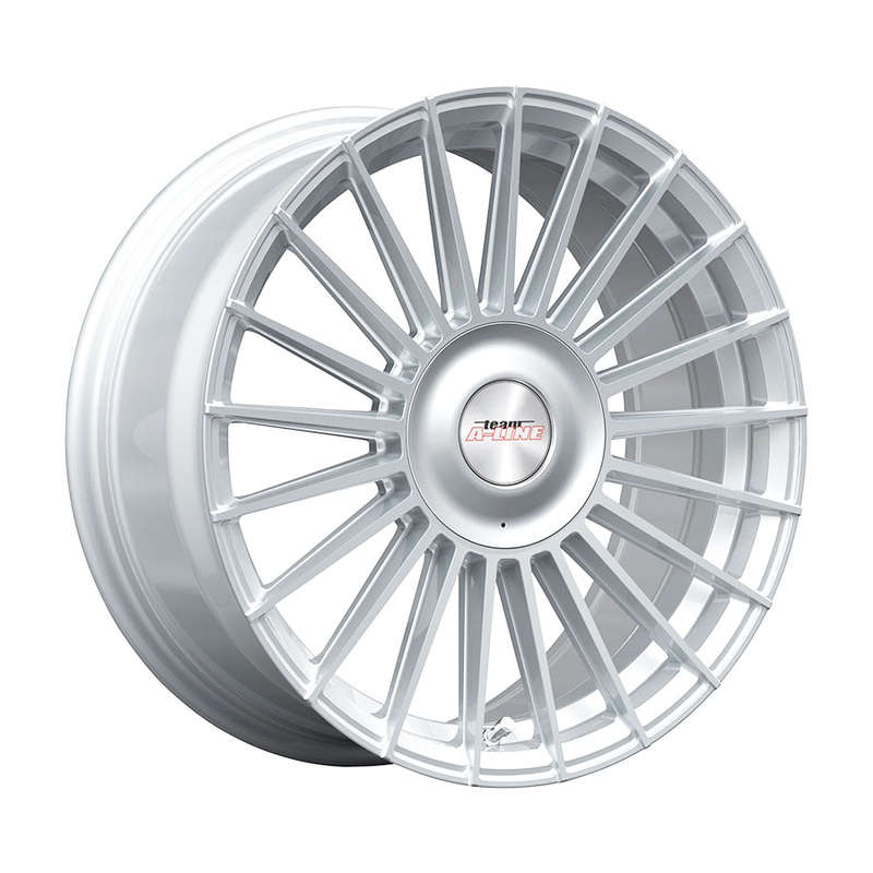 17" A-Line LeMans 4/100 &amp; 4/114 Arctic Silver Alloy Wheels