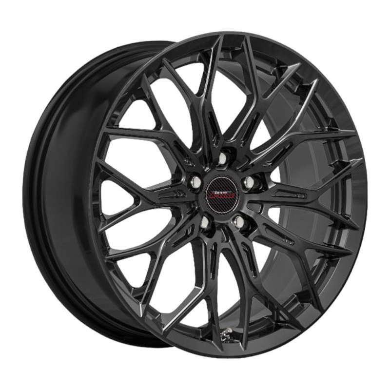 15" A-Line Shadow 4/100 & 4/108 Velvet Black Alloy Wheels
