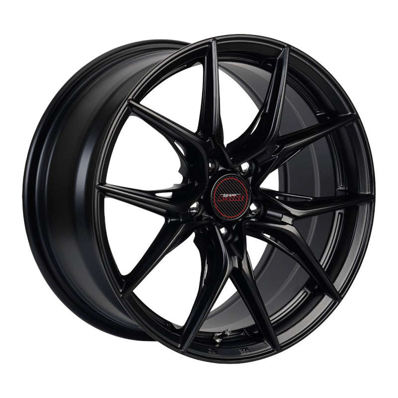 18" A-Line Atomic 5/114 Silk Black Flow Form Alloy Wheels