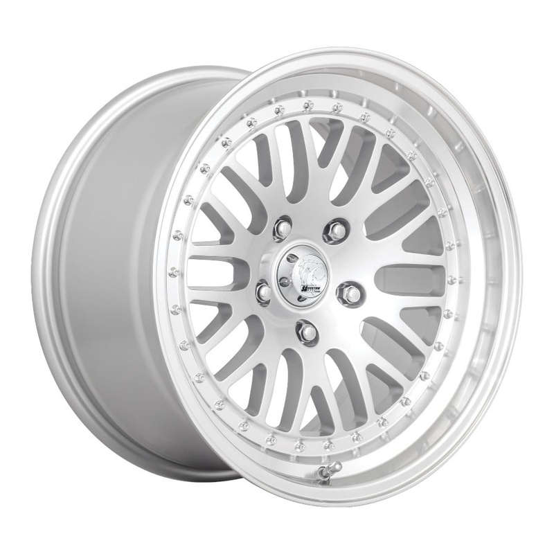 17" A-Line Phantom 5/114 Super Silver Machine Lip alloy Wheels