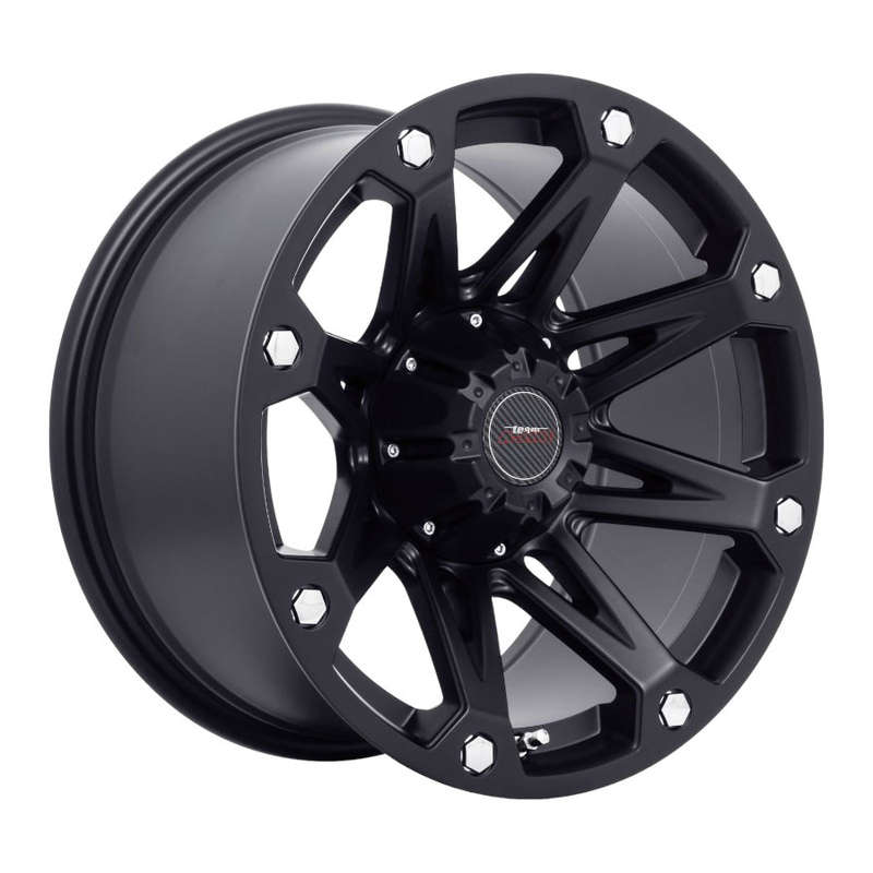 18" A- Line Hazard 5/127 Satin Black Alloy Wheels