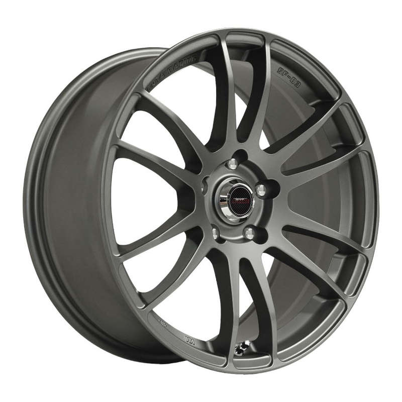 18" A-Line Monza 5/100 Charcoal Grey Alloy Wheels