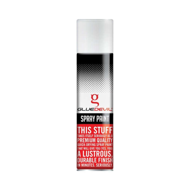 Glue Devil High Heat Spray Paint for Calipers/Engine Covers - White (300ml)