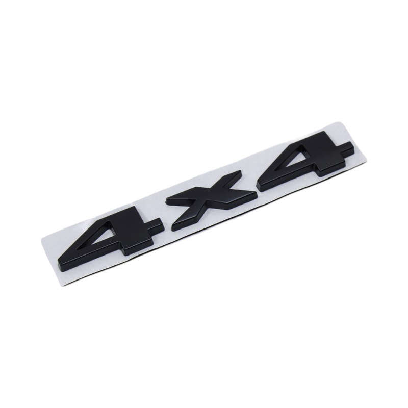 2.0T Chrome &amp; Red Adhesive Badge