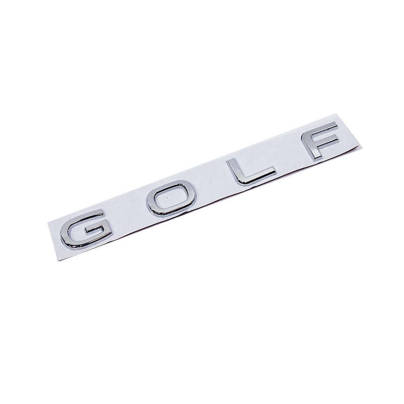 Golf Mk8 Chrome Golf Letters (non-oem)