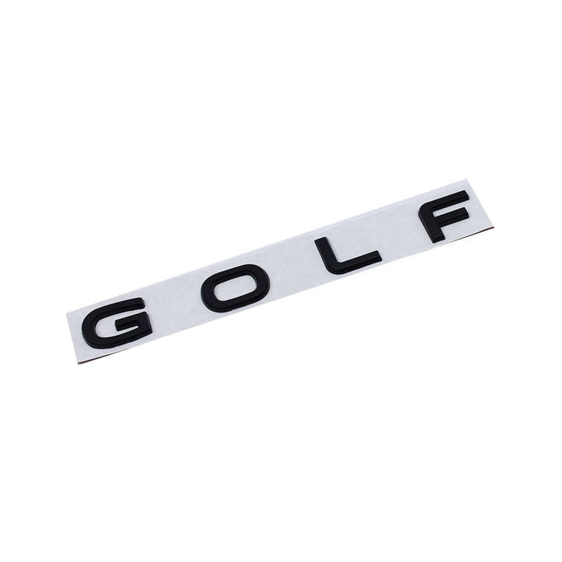 Polo 8 Chrome Adhesive Letters