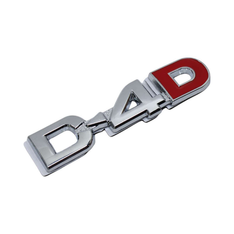 D4D Raised Sticker Badge
