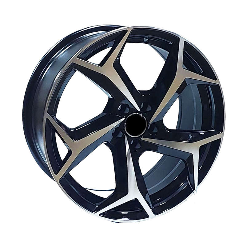 17" GR172015 5/100 Black Machine Face Alloy Wheels
