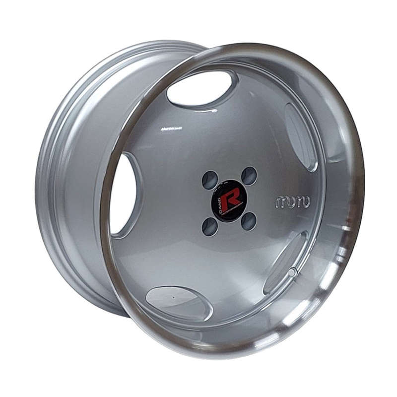15" GR15006 5/112 Silver Machine Lip Alloy Wheels