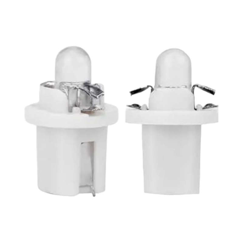 T5 SMD 5 LED Instrument Cluster Bulbs - Pair (White)