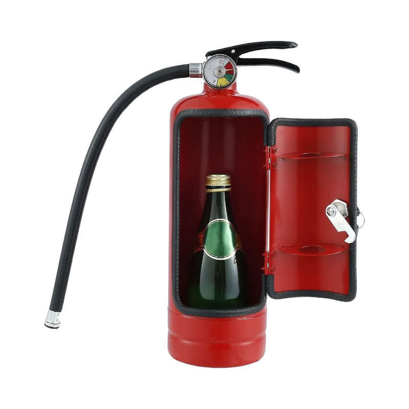 Fire Extinguisher Design Mini Drinks Storage