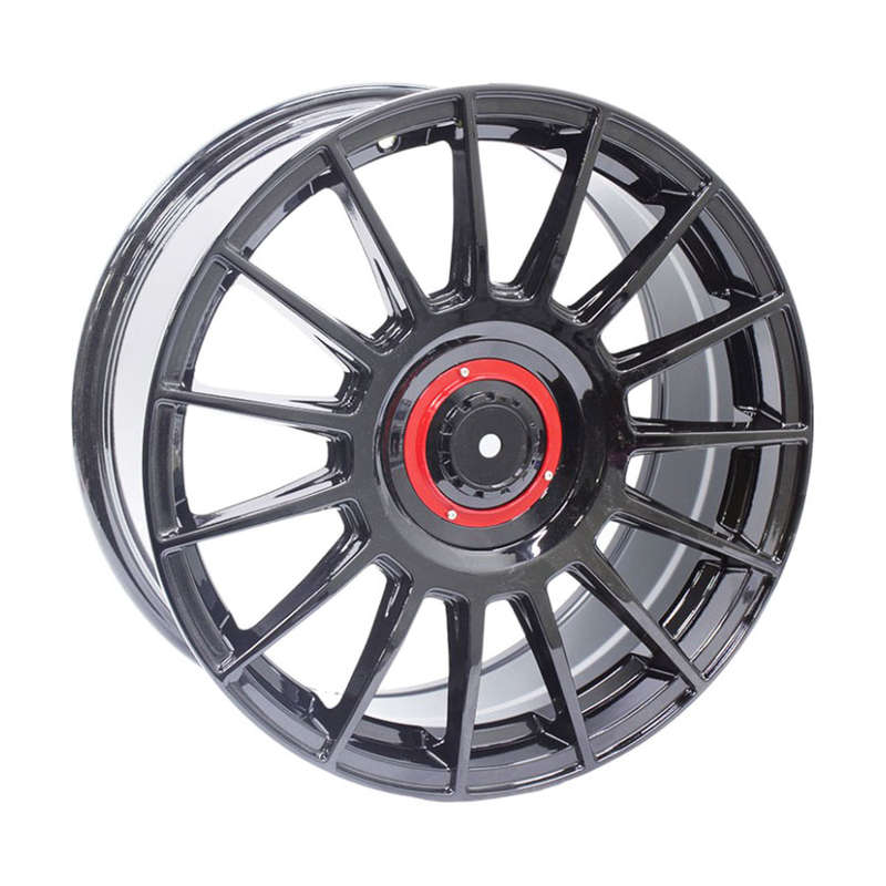 17" ZM 0257 5/100 &amp; 5/114 Gloss Black Alloy Wheels