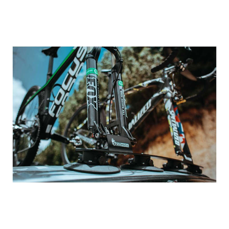 TreeFrog Model Elite 2 Vacuum Mount Two Bike Carrier