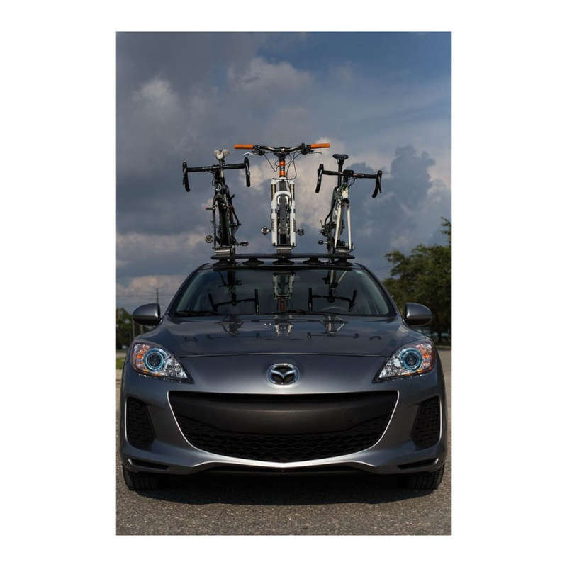 TreeFrog Model Pro 3 Vacuum Mount Three Bike Carrier