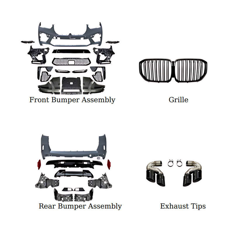 CA Tuning Bmw G05 X5M Bodykit Upgrade (non-oem)