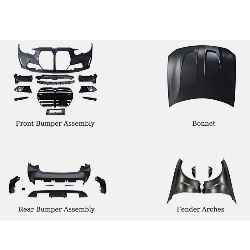 CA Tuning Wide Bodykit Upgrade for Bmw G20 (Sport Conversion) (non-oem)
