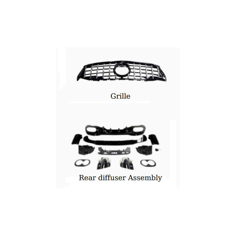 CA Tuning Upgrade Kit for Mercedes CLA 45 2020-2022 (non-oem)