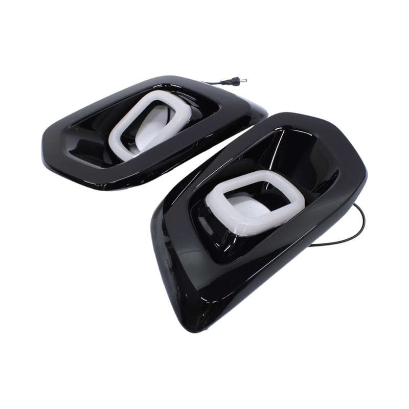 Ford Ranger 2019 Wildtrak Gloss Black Cover with LED Foglight(non-oem)