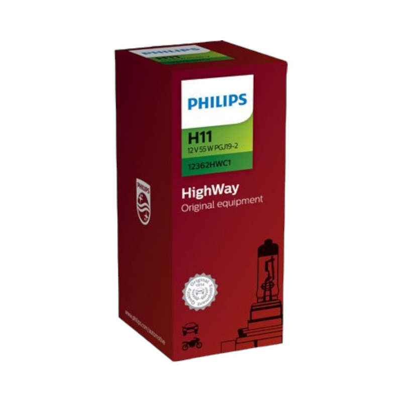Philips H11 Highway Vision Bulb (each)