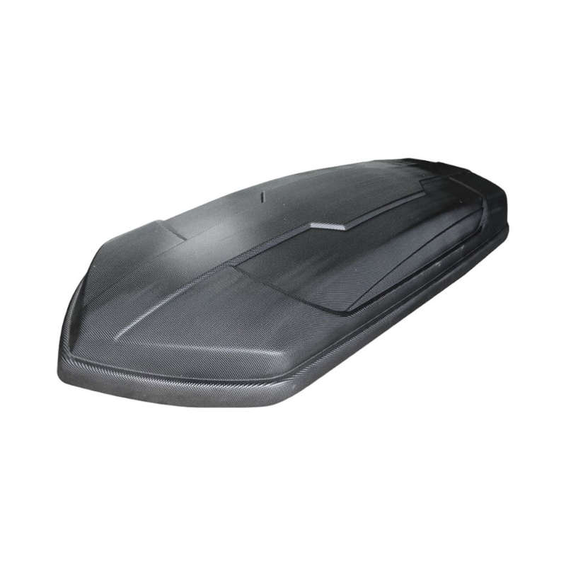 Meedo Vehicle Roofbox Carrier Arrow Design - 500litre Capacity (Bubble Textured Black)