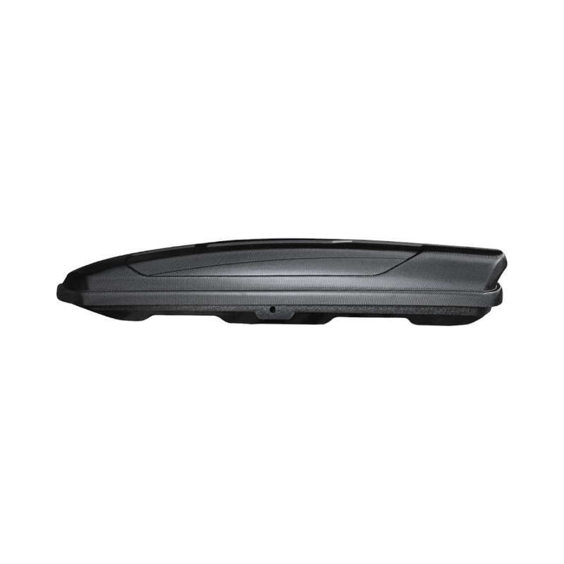 Meedo Vehicle Roofbox Carrier Arrow Design - 500litre Capacity (Bubble Textured Black)