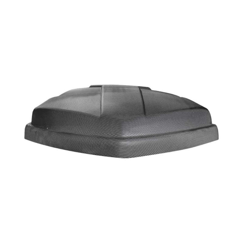 Meedo Vehicle Roofbox Carrier Arrow Design - 500litre Capacity (Bubble Textured Black)