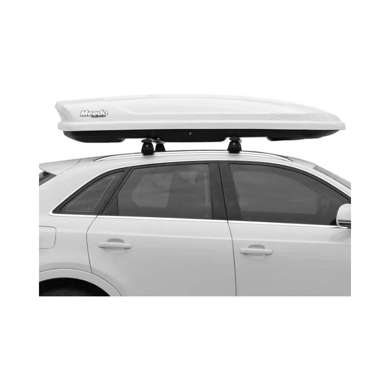 Meedo Vehicle Roofbox Carrier Arrow Design - 500litre Capacity (White)
