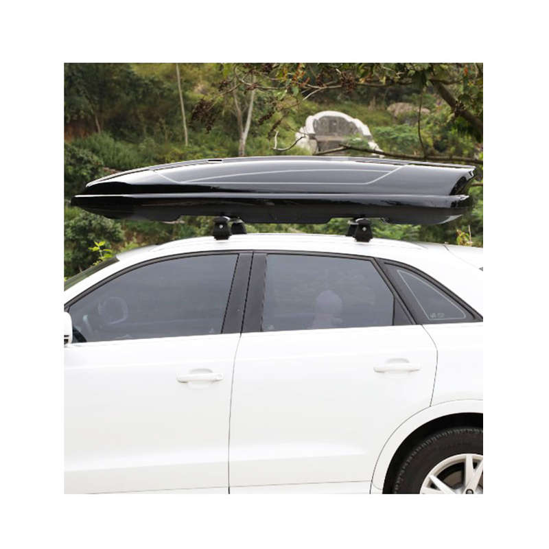 Meedo Vehicle Roofbox Carrier Arrow Design - 380litre Capacity (Black)