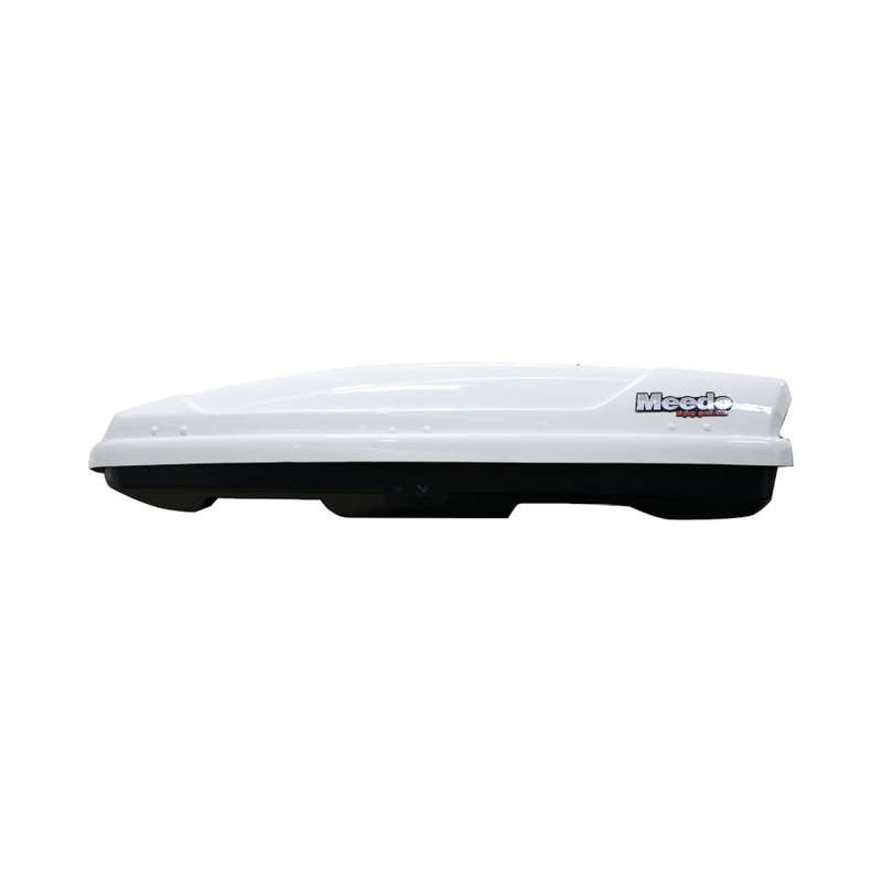Meedo Vehicle Roofbox Carrier Arrow Design - 380litre Capacity (White)