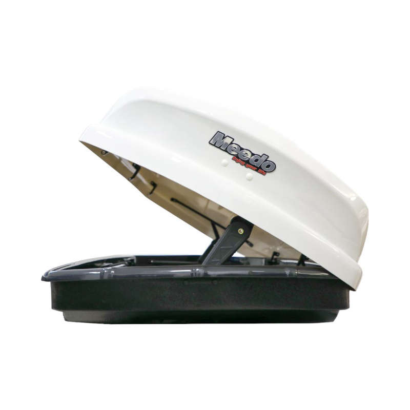 Meedo Vehicle Roofbox Carrier Arrow Design - 380litre Capacity (White)