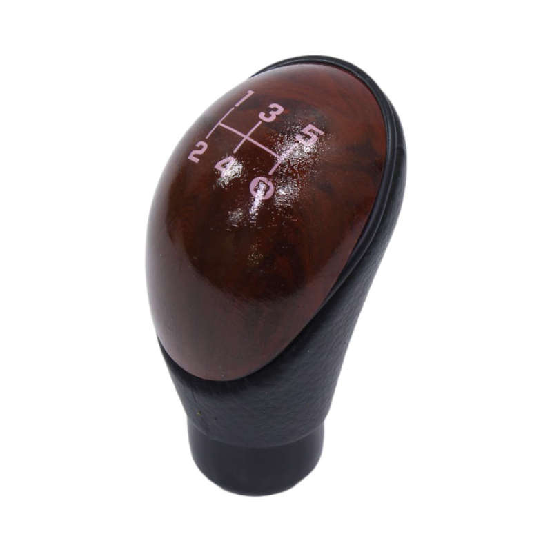 Leather &amp; Wood Design Gear Shift Knob