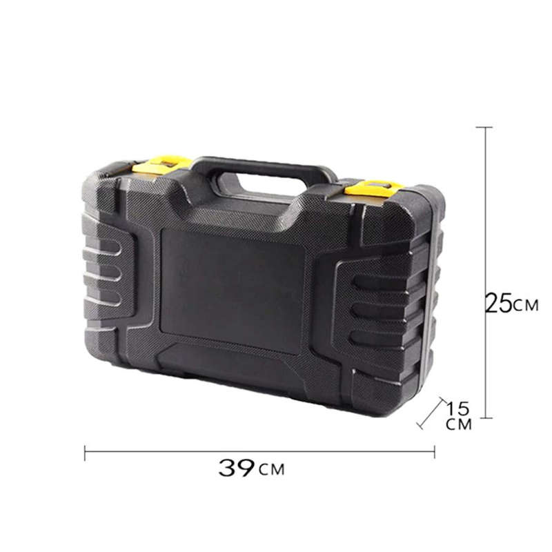 Portable Metal Double Cylinder Air Compressor and Tool Kit