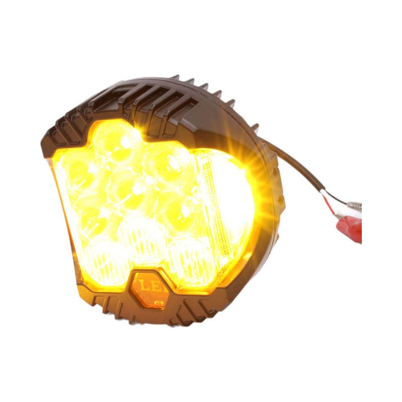 LED360 5" DRL Design Amber/Yellow Spotlamps (each)